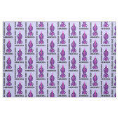 Überdosierung: Lila Bewusstsein Stoff (Fat Quarter (45,7 x 55,9 cm))