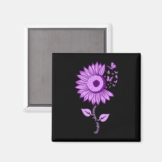 Überdosierung Lila Multipler Sklerose Magnet (Vorderseite/Rückseite)