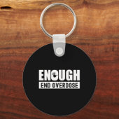 Überdosierung Monat Aufklärung genug Ende der Über Schlüsselanhänger (Rückseite)