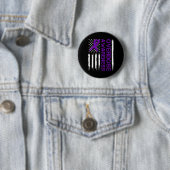Überdosierung Pruple Ribbon Opioide Überdosierung Button (Beispiel)