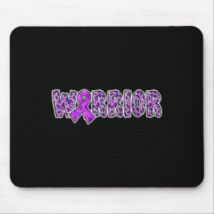 Überdosierung Sensibilisierungskraft Warrior Lila  Mousepad