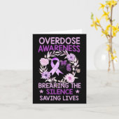 Überdosierung Shirt Frauen Lila Multipler Sklerose Karte (Gelbe Blume)