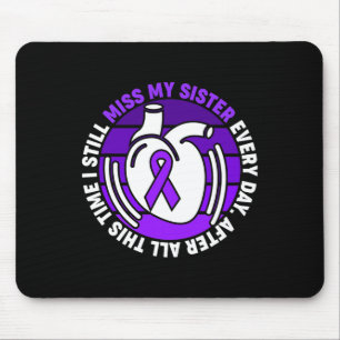 Überdosierung von Ribbon GedächtnisMiss Sister Mem Mousepad