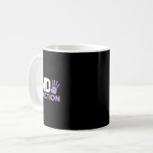 Überdosierungs-Bewusstsein Ende der Abhängigkeit H Kaffeetasse (Vorderseite Links)