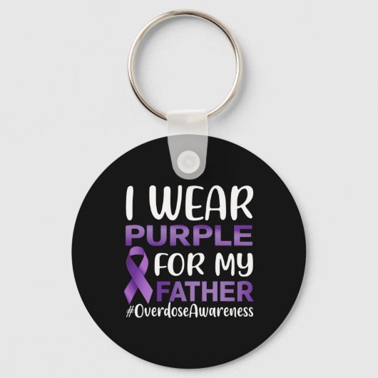 Überdosierungsbewusstsein, das ich für meinen Vate Schlüsselanhänger (Vorderseite)