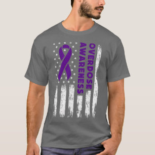 Überdosierungserkennungsfeld Lila Multifunktionsle T-Shirt