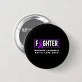 Überdosierungskampf - Bewusstsein für die Abhängig Button (Vorne & Hinten)
