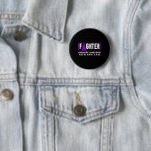 Überdosierungskampf - Bewusstsein für die Abhängig Button (Beispiel)