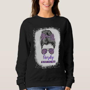 Überdosis-Bewusstsein Krieger unordentliches Haar Sweatshirt