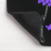 Überdosis-Bewusstseinsmonat Sonnenblume Elephant B Mousepad (Ecke)