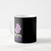 Überdosis-Bewusstseinsshirt in Erinnerung an Brude Kaffeetasse (Vorderseite Links)