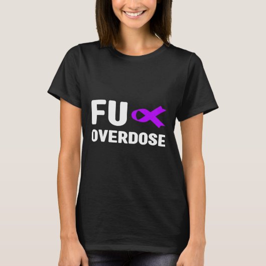 Überdosis - Suchtbewusstsein1  T-Shirt (Vorderseite)