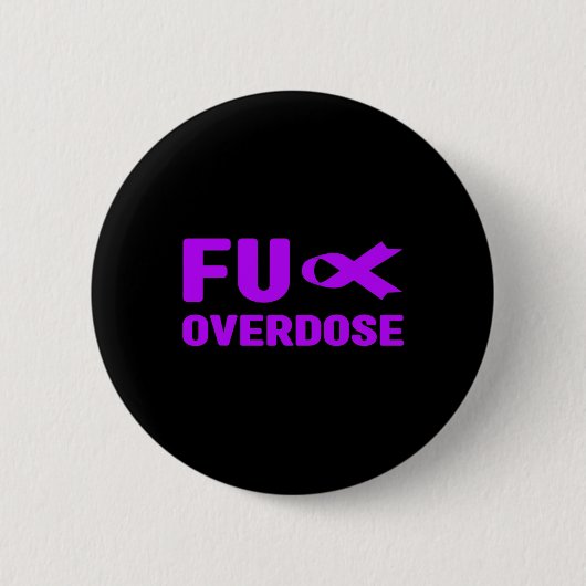 Überdosis - Suchtbewusstsein3  Button (Vorderseite)