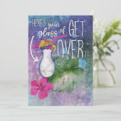 Überdringt es dankeskarte (Stehend Vorderseite)