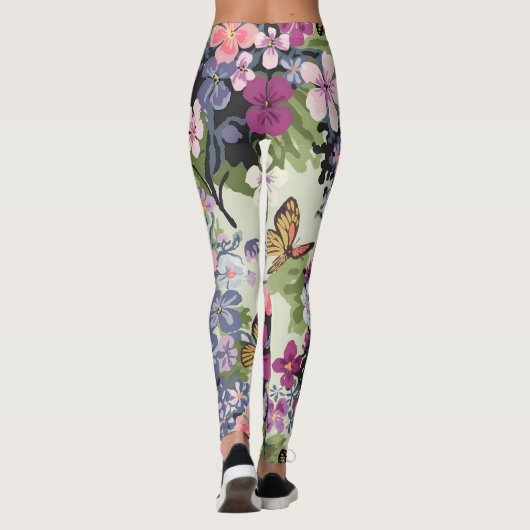 Überdruckbare Leggings (Rückseite)