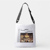 Überdruckbare Tasche, Ganzkörpertasche Tragetaschen Mit Langen Trägern (Vorderseite)