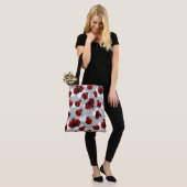 Überdrucke Tasche, groß Tasche (Am Model)