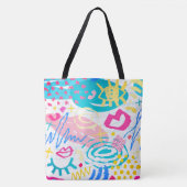 Überdrucke Tasche, groß Tasche (Vorderseite)