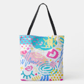 Überdrucke Tasche, groß Tasche (Rückseite)