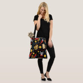 Überdrucke Tasche, groß Tasche (Am Model)