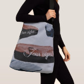 Überdrucke Tragetaschen: Stone's Throw Tragetaschen Mit Langen Trägern (Von Nahem)