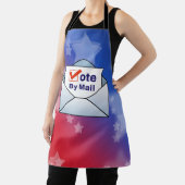 Überdrucken Sie die Schürze per Post (InSitu)