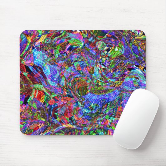 Überdruckfarben Abstrakt Mousepad (Mit Mouse)
