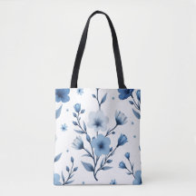 Überdruckflorale Tasche