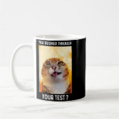 Übereilt Durchgeführter Test Lustiger Testtag Lehr Kaffeetasse (Links)