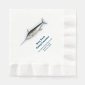 Übereinkommen über die Fischerei auf Schwertfisch Serviette (Vorderseite)