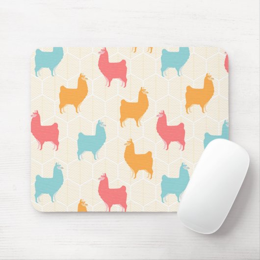 Übereinkommen von Llama Mousepad (Mit Mouse)
