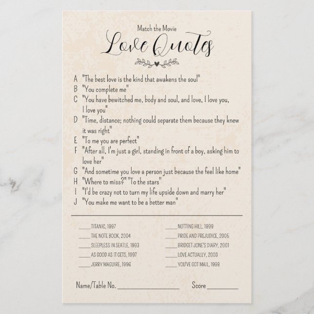 Übereinstimmen mit den Zitaten der Liebe für Hochz (Vorderseite)