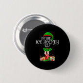 Übereinstimmende Familiengruppe Ich bin der Eishoc Button (Vorne & Hinten)