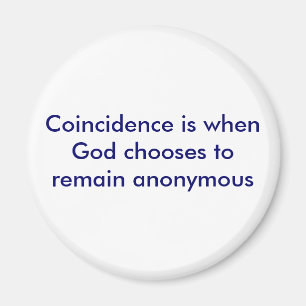 Übereinstimmung ist, wenn Gott beschließt, anony Magnet