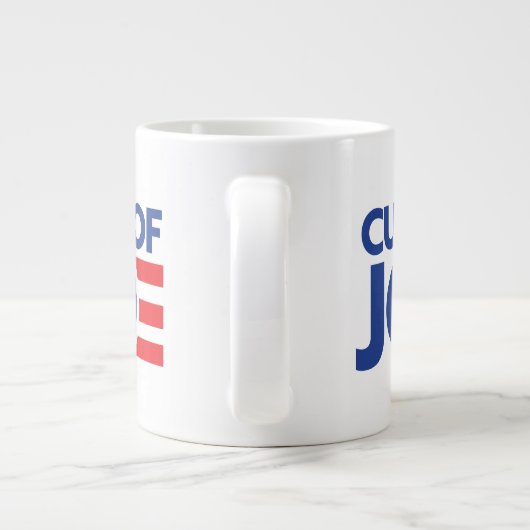ÜBEREINSTIMMUNG VON JOE 2020 Jumbo-Tasse (Rückseite)