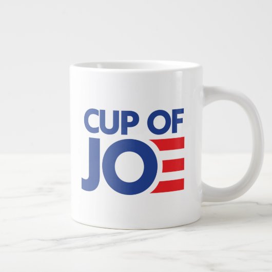 ÜBEREINSTIMMUNG VON JOE 2020 Jumbo-Tasse (Rechts)