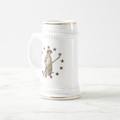 ÜbereinstimmungMinuteman Bierglas (Vorderseite Links)