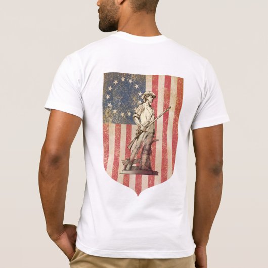 ÜbereinstimmungMinuteman T-Shirt (Rückseite)