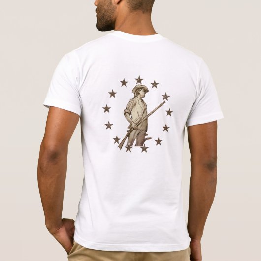 ÜbereinstimmungMinuteman T-Shirt (Rückseite)