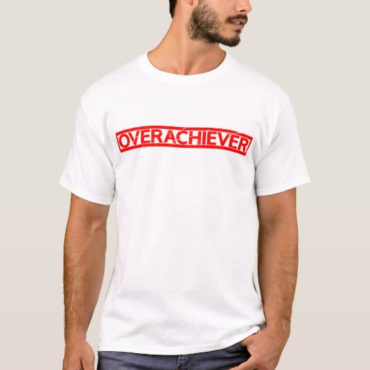 Übererfüllte Briefmarke T-Shirt (Vorderseite)