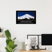 Übererfüllung lohnt sich in der Regel nicht (S) Poster (Heimbüro)