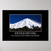 Übererfüllung lohnt sich normalerweise nicht [XL] Poster (Vorne)