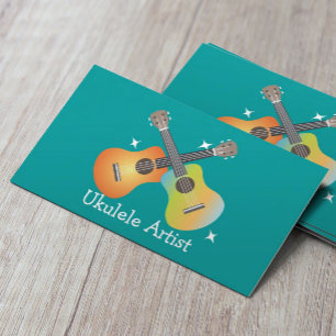 Überfahrt Ukes Ukulele-Künstler-Visitenkarte Visitenkarte
