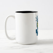 Überfall zweifarbige tasse (Links)