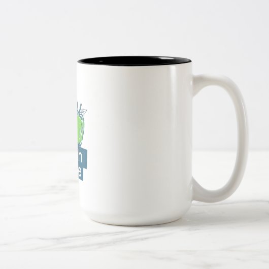 Überfall zweifarbige tasse (Rechts)