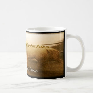 Überfallen Sie die Ranch-pferdeartige Rettung des Kaffeetasse