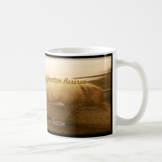 Überfallen Sie die Ranch-pferdeartige Rettung des Kaffeetasse (Rechts)