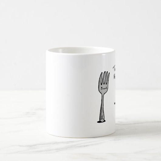 ÜberfallenTasse Kaffeetasse (Mittel)