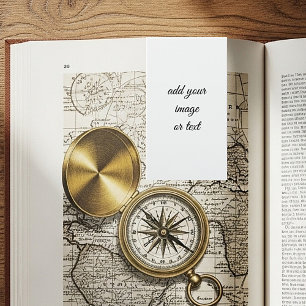 Überfalten von benutzerdefinierten Lesezeichen Visitenkarten