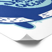 Überfischung Chibi Poster (Ecke)